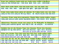 범어(산스크리트어) 신묘장..