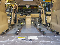 카니발 하이리무진 바닥