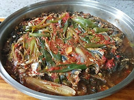 "멸치 시래기 찌개"