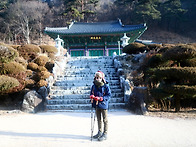 소백의 겨울 봄산..