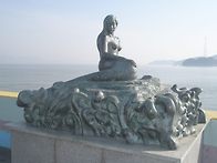 장봉도 인어상