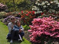 봄날에 둘째 딸 유정이와...