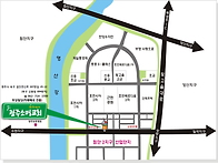 광주소명교회 약도..