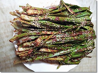 삼채잎요리