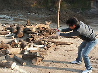 재호형님 도끼질~~~~~~~..