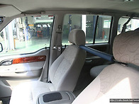 무쏘 가죽 시트 장착