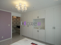 purple(보라) 벽지 침실 ..