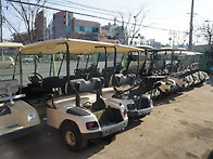 "@" (중고) 전동 골프카트..