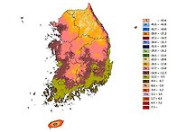 한국의 식물내한성..