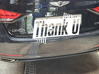 제네시스G80 범퍼가 긁혀 ..