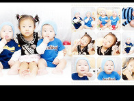 세 쌍둥이같은 우리 아기들..