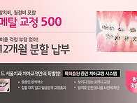 [교정이벤트] 발치비, 월치비 포함해서 메..