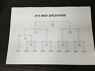 2016년 롯데기 중학교 야..