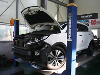 스포R DM범퍼 성형