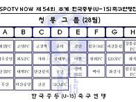 제54회 추계 한국중등 축..