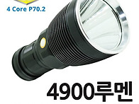 XHP70.2칩 4900루멘 충전..