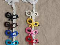 칼라(리본)쌍핀