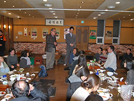 양산박 공연 후...