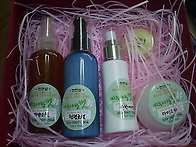 천연 화장품 세트..