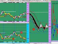 선물옵션 분석차트 혼조대..