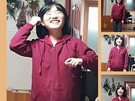 옷 선물받고 좋아서......