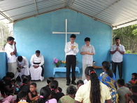 스리랑카 난민촌 교회
