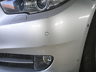bmwgt운전석앞범퍼복원