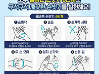 신종 코로나바이러스감염증 예방수칙