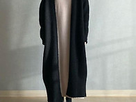 브이넥 롱 니트 가디건