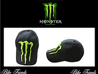 몬스터 로고 모자(블랙) ..