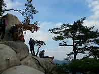 운악산의 만추