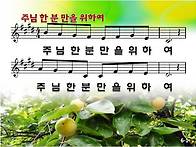 주님 한 분 만을 위하여-