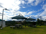 보름동산 멋진 파라솔 설치했습니다.~^^