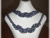 직조작품등 목걸이 몇가지