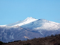 3월의 눈쌓인 무등산(직찍..