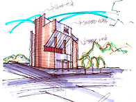 생각나는 대로 그린 마커 ..