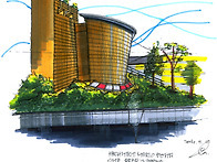 리움 박물관 마커 컬러링