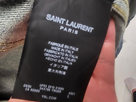 생로랑/데님자켓/..