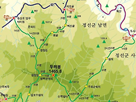 두위봉 우중산행 강풍과 ..
