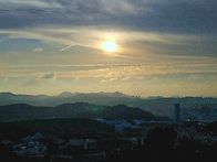 독산성 일몰