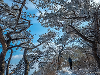 죽바위산에서 화악산으로