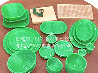 미니어처 분식 떡..