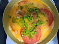 토마토, 계란 요리