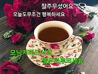 모닝커피 드시고 ..