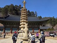 청산에님 오대산 선재길 걷기2