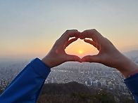 제일 대장님과 함께한 용마산 야등과 일몰사..