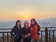 제일 대장님과 함께한 용마산 야등과 일몰사..