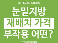 눈밑지방재배치 가격 및 ..