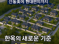 동탄신도시 최초 한옥마을..