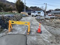 하수도 공사 마지막 작업!..